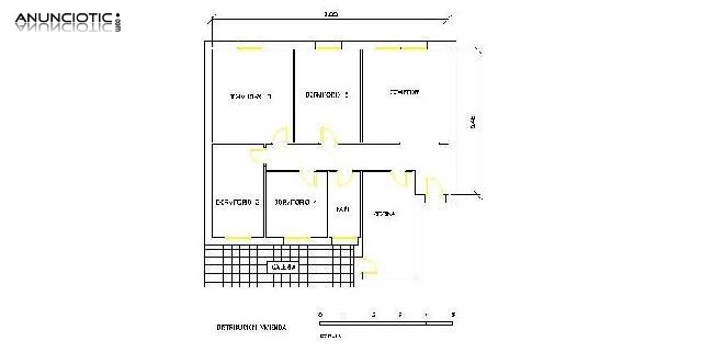 Piso en ll&iacute;via de 78 m2