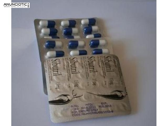 Sibutril 15mg (Sibutramina Meridia) 30 C&aacute;psulas