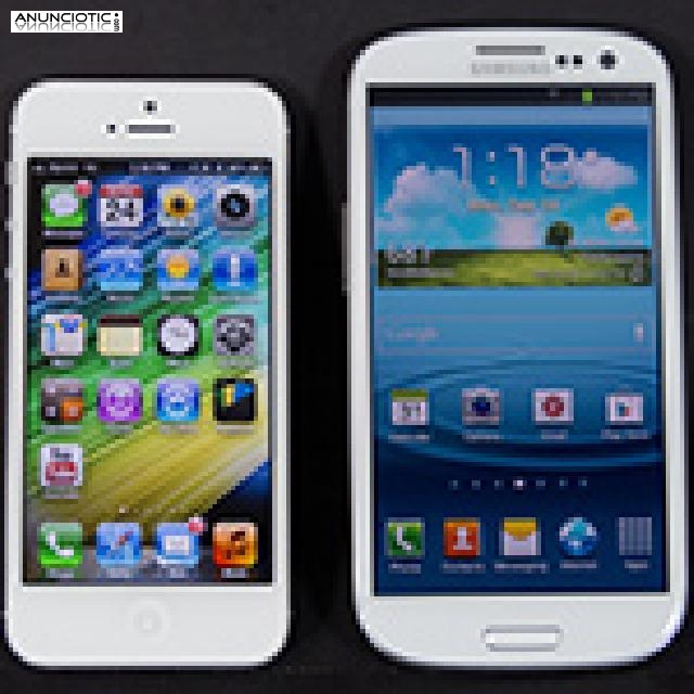 Descripci&oacute;n de Apple y Samsung abri&oacute; el tel&eacute;fono celular 100% nuevo y origi