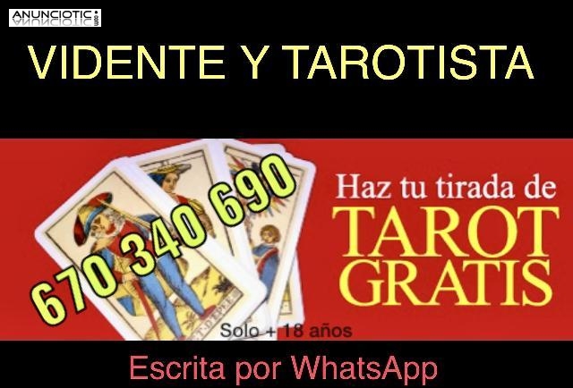 Vidente gratis Tarotista primera consulta gratuita o euros