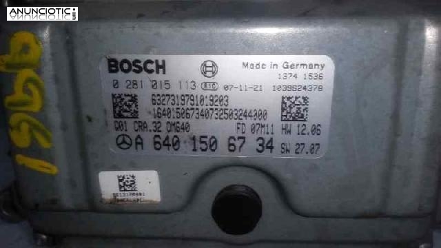 Centralita inyeccion 3695510 0281015113