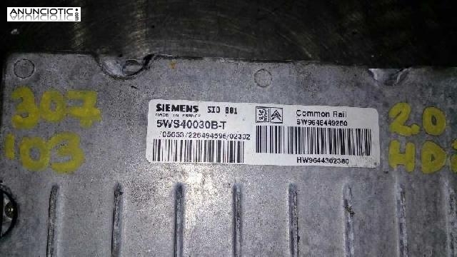 359206 centralita peugeot 307 xt