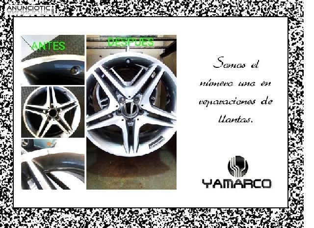 Tus llantas est&aacute;n dobladas ven a yamarco