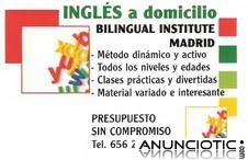 INGL&Eacute;S &iexcl;CHINO! a domicilio - MADRID