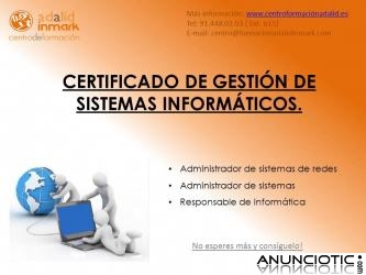 CERTIFICADO EN GESTI&Oacute;N DE SISTEMAS