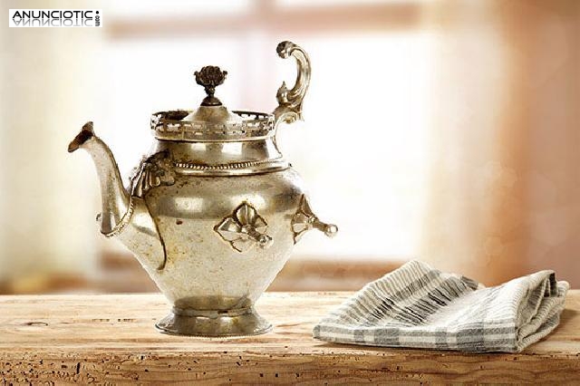 Cafetera de alpaca. a&ntilde;os 20.