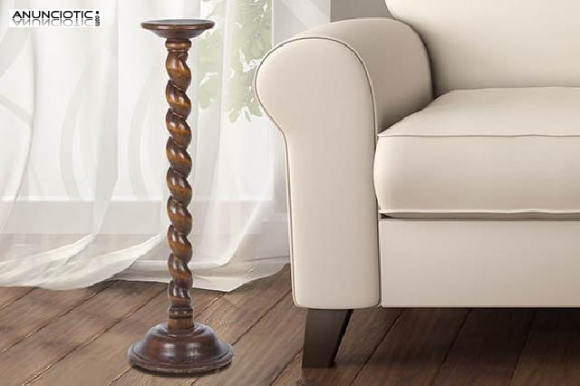 Pedestal salom&oacute;nico. a&ntilde;os 40.