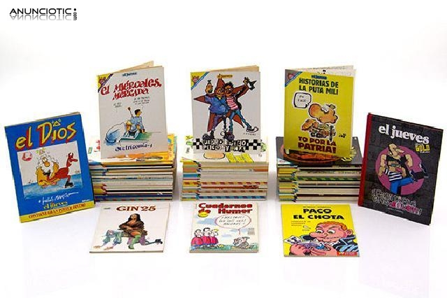 Lote 88 c&oacute;mics editados por el jueves