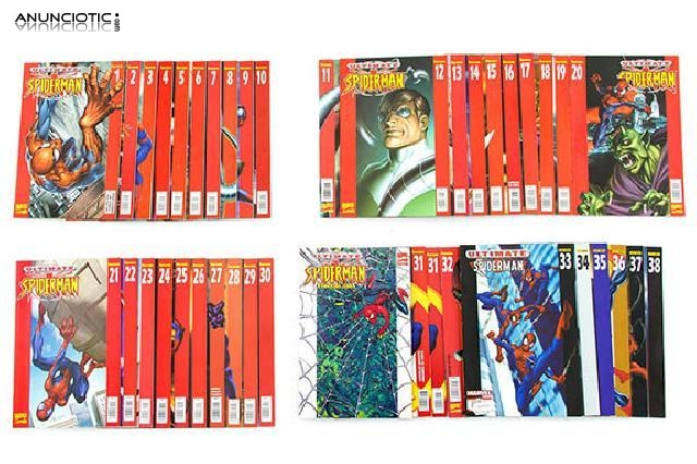 Lote ultimate spiderman + especial a&ntilde;o 2003