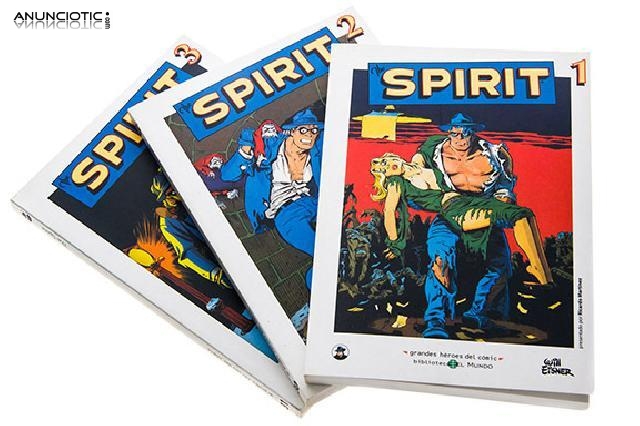 Colecci&oacute;n tres tomos spirit