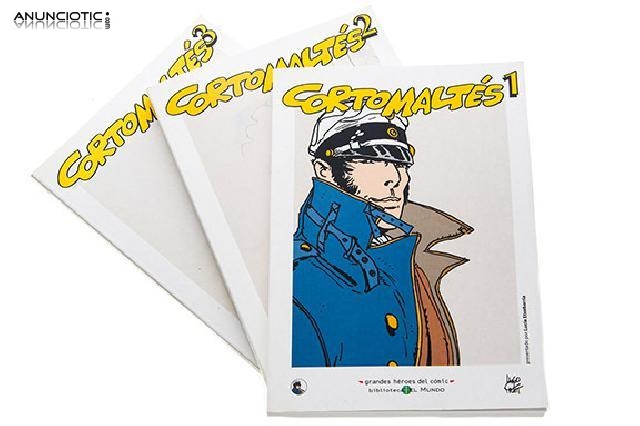 Colecci&oacute;n tres tomos corto malt&eacute;s