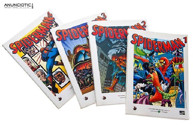 Colección cuatro tomos spiderman