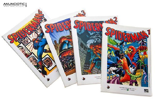 Colecci&oacute;n cuatro tomos spiderman