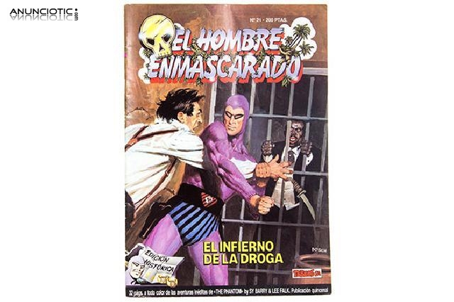 El hombre enmascarado edici&oacute;n hist&oacute;rica n&ordm; 21