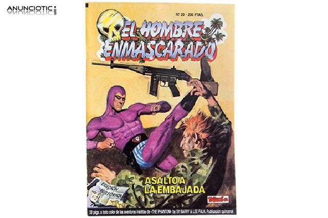 El hombre enmascarado edici&oacute;n hist&oacute;rica n&ordm;20