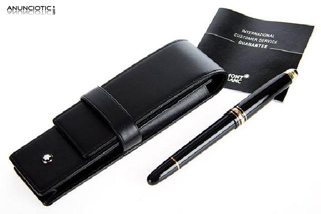 Pluma montblanc meisterst&uuml;ck pix 1810 con funda