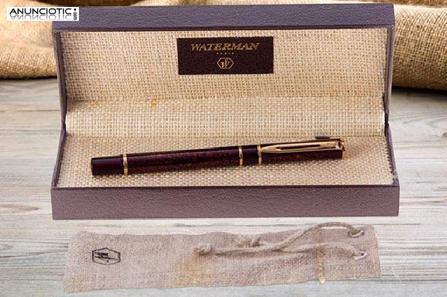 Pluma estilogr&aacute;fica waterman.