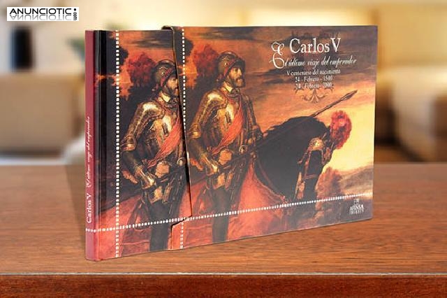 &Aacute;lbum sellos centenario de carlos v