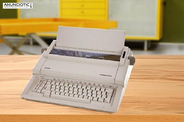 M&aacute;q. de escribir olivetti lettera e515