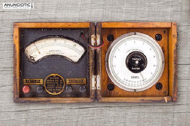 Amper&iacute;metro antiguo  everett epgcumbre