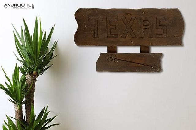 Letrero de texas. a&ntilde;os 50