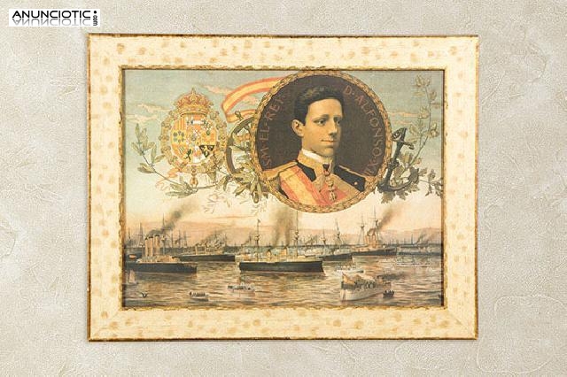 L&aacute;mina s.m rey don alfonso sxii.