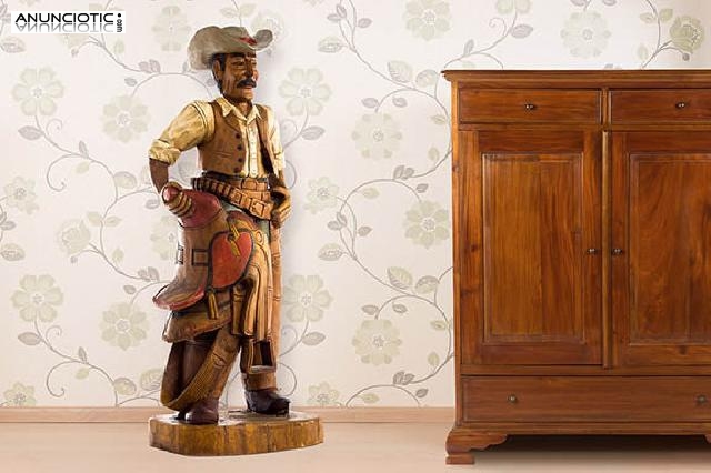 Figura vaquero. a&ntilde;os 50