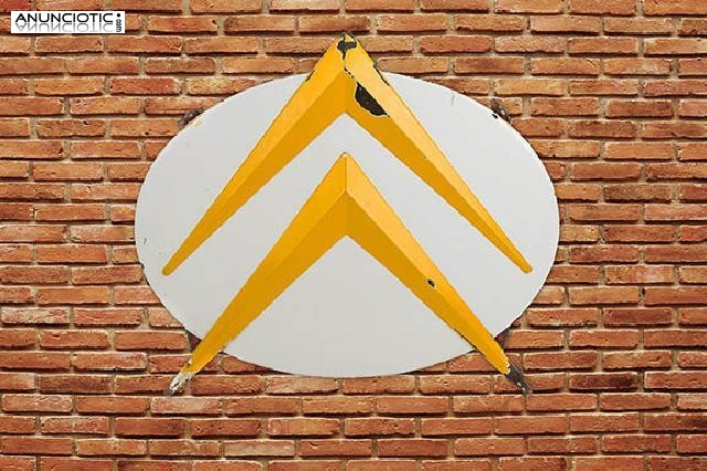 Chapa citroen. a&ntilde;os 30