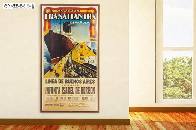 Cuadro compa&ntilde;&iacute;a trasatl&aacute;ntica espa&ntilde;ola