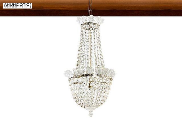 L&aacute;mpara de ara&ntilde;a. a&ntilde;os 30