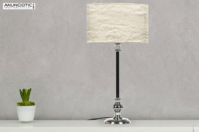 L&aacute;mpara pie plata. vintage