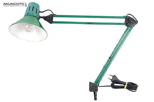 L&aacute;mpara flexo. vintage
