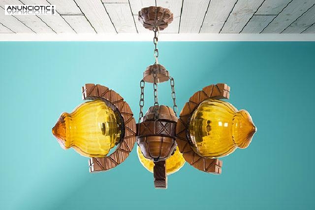 L&aacute;mpara castellana. a&ntilde;os 50