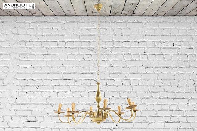 L&aacute;mpara 8 brazos. a&ntilde;os 70