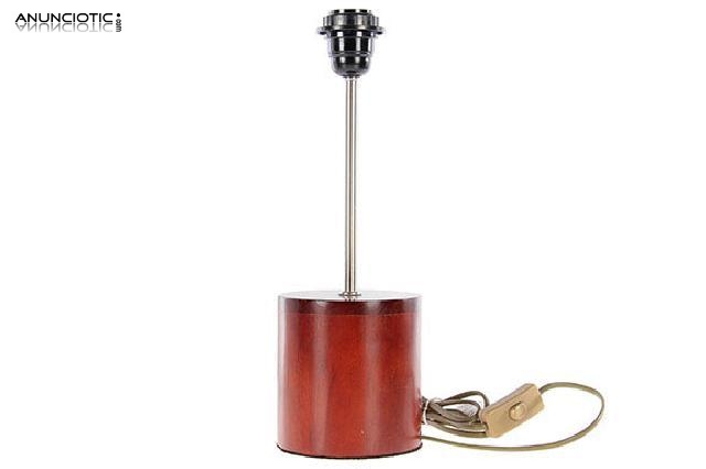 Pie de l&aacute;mpara de sobremesa. vintage