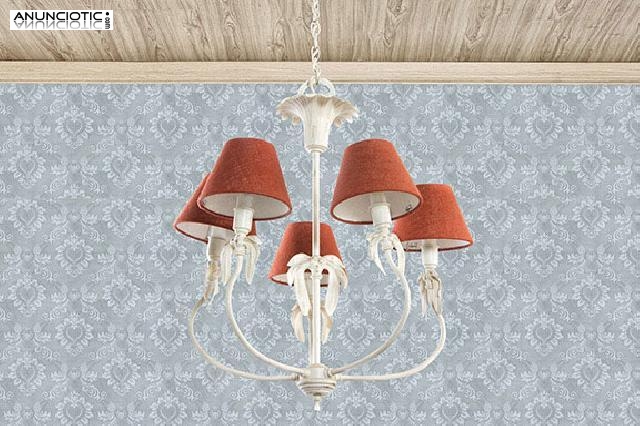 L&aacute;mpara vintage de forja