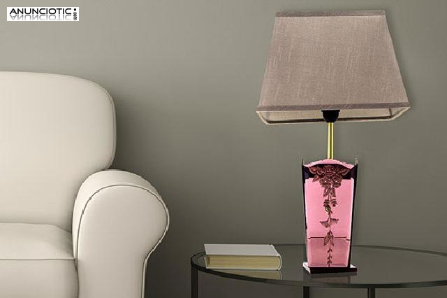 L&aacute;mpara jarr&oacute;n bohemina antigua