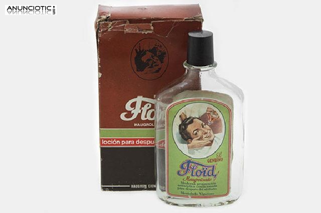 Frasco de loci&oacute;n afeitar floid. a&ntilde;os 70