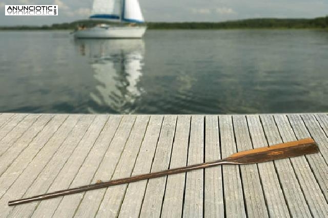 Remo de madera. a&ntilde;os 50.