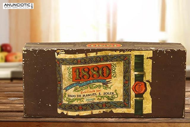Antigua caja de turrones 1880, a&ntilde;os 50