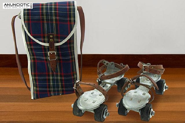 Patines sancheski de hierro. a&ntilde;os 60.