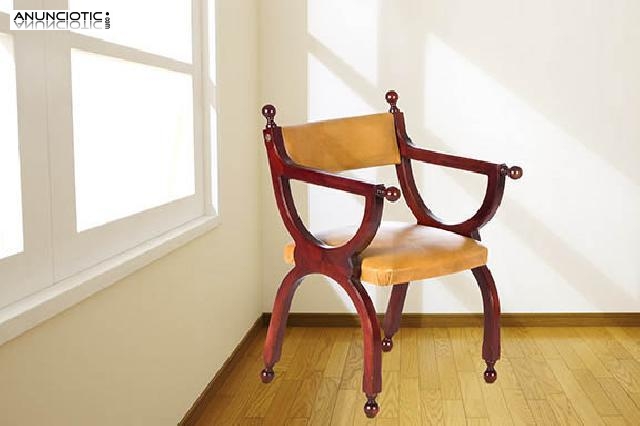 Sill&oacute;n vintage tipo jamuga