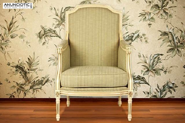 Sill&oacute;n de haya vintage.