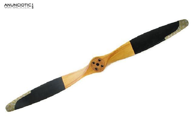 H&eacute;lice de avi&oacute;n de madera. a&ntilde;os 50