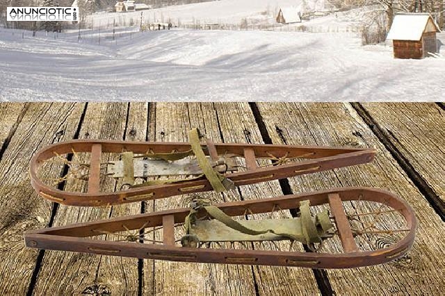 Raquetas para nieve. a&ntilde;os 50