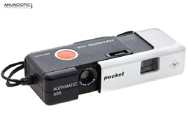 C&aacute;mara agfamatic anal&oacute;gica.