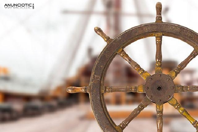 Rueda de tim&oacute;n con n&uacute;cleo en hierro