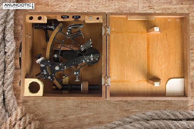 Sextante n&aacute;utico seiky. a&ntilde;os 60.