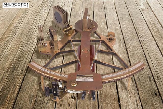 Sextante n&aacute;utico h.hugles & son. 1950.