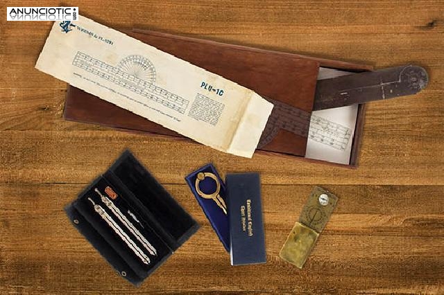 Instrumentos n&aacute;uticos antiguos weems &plath